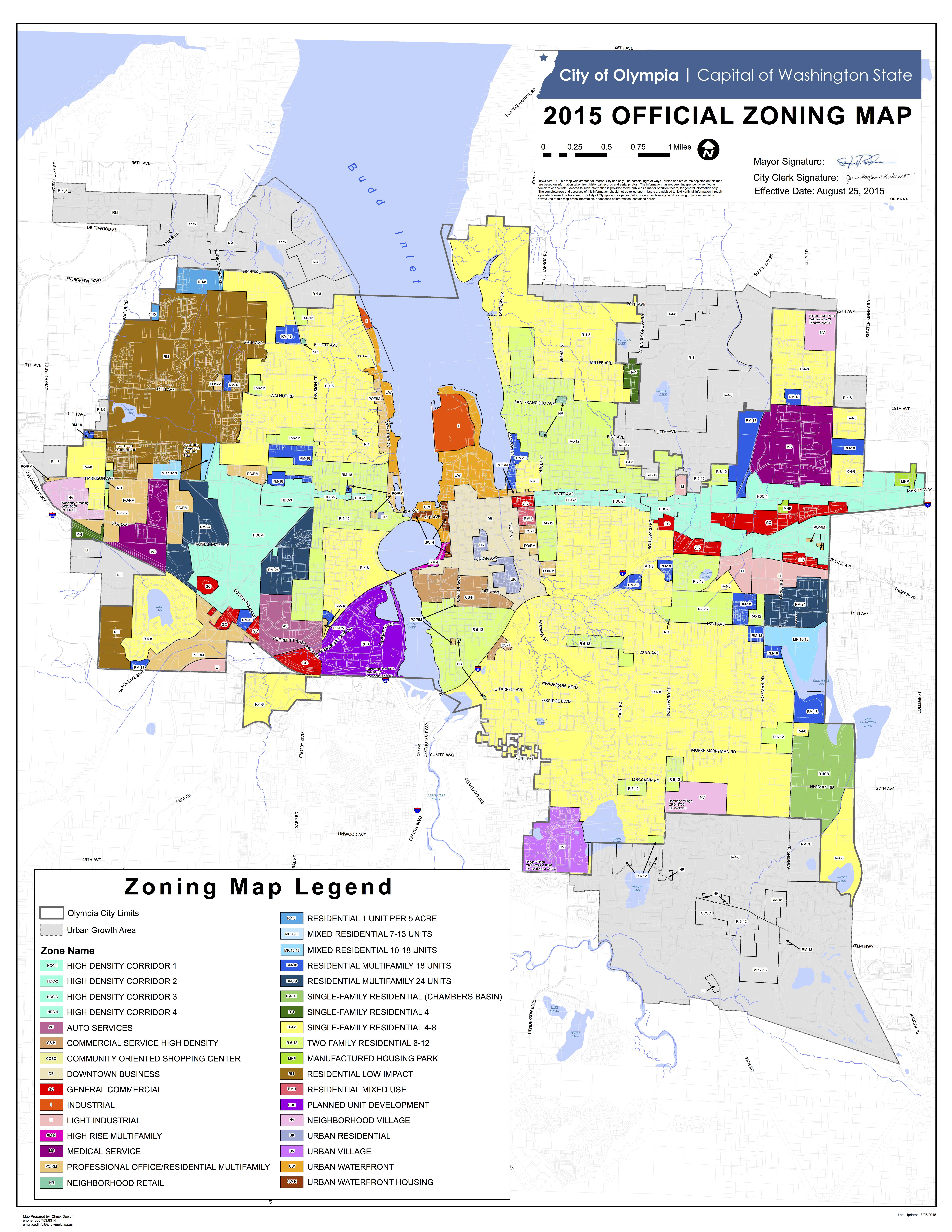 city of olympia zoning map Northeast Olympia Neighborhood Alliance city of olympia zoning map